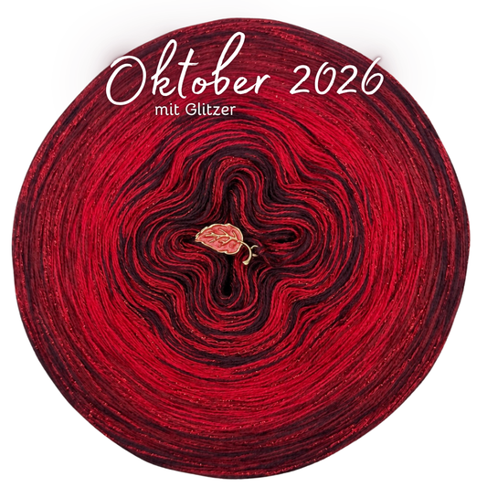 Monatsbobbel Oktober 26 mit Glitzer ✨