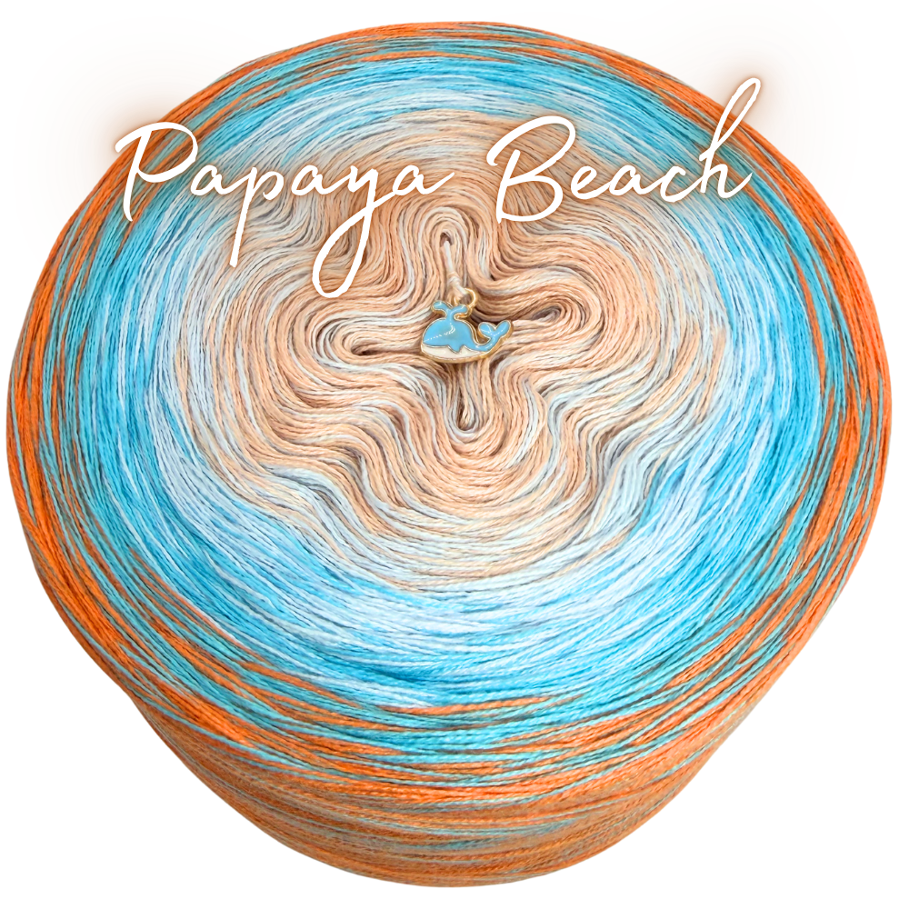𝐒𝐨𝐟𝐨𝐫𝐭𝐤𝐚𝐮𝐟 Bobbel Papaya Beach 1200m Lauflänge 4fädig