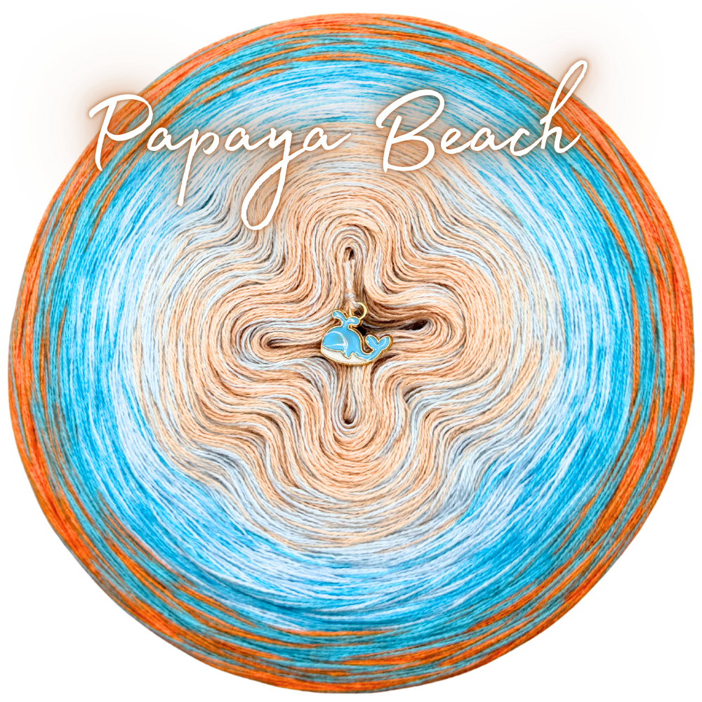 𝐒𝐨𝐟𝐨𝐫𝐭𝐤𝐚𝐮𝐟 Bobbel Papaya Beach 1200m Lauflänge 4fädig