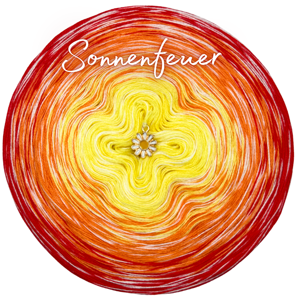 𝐒𝐨𝐟𝐨𝐫𝐭𝐤𝐚𝐮𝐟 Bobbel Sonnenfeuer 1200m Lauflänge 4fädig