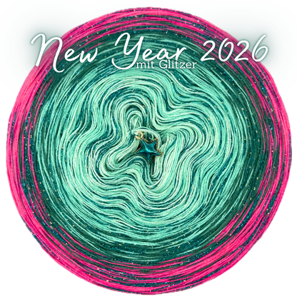 Bobbel New Year 2026 🎆 mit Glitzer ✨