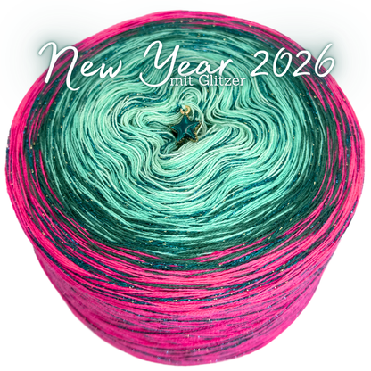 Bobbel New Year 2026 🎆 mit Glitzer ✨