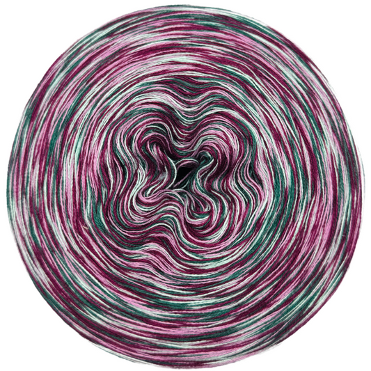 Melierter Bobbel (Brombeere, Smaragd, Amethyst, Pistazie)