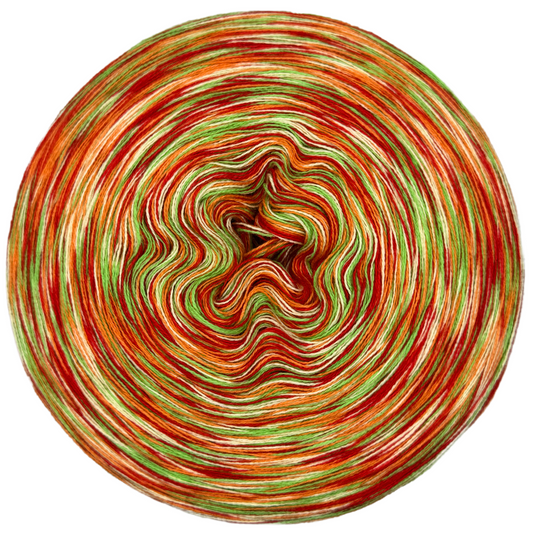 Melierter Bobbel (Apfel, Vanille, Mango, Kirsche)